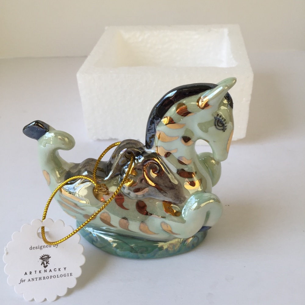 Anthropologie Art Knacky Pegasus Ornament